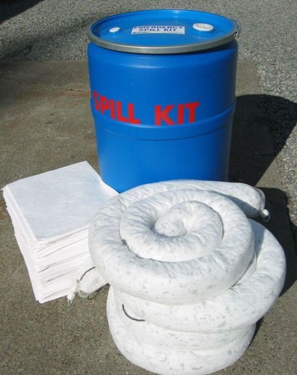 Poly Drum Marine Spill Response Kit - (KI-ESK205-M),