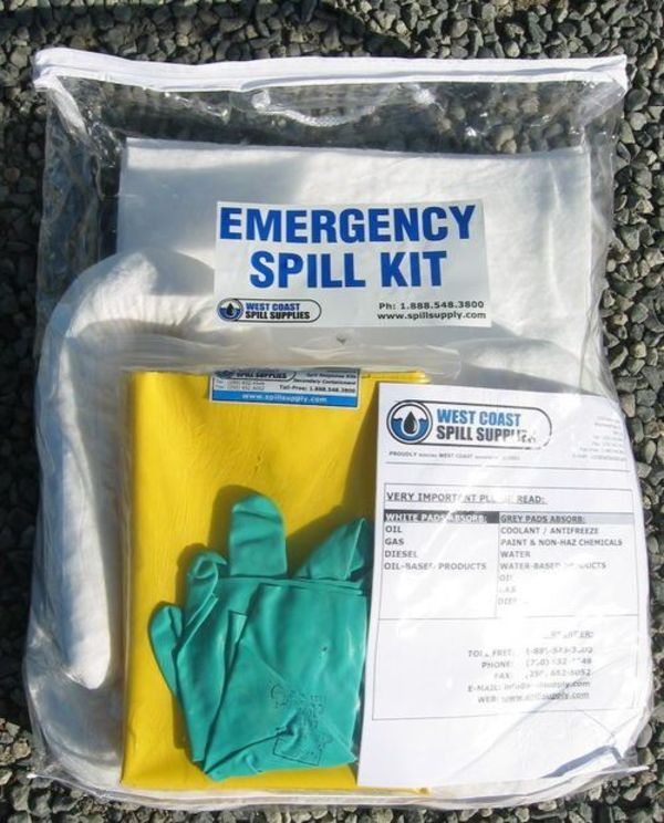Clear Pack Spill Response Kit - (KI-ESK1-C),